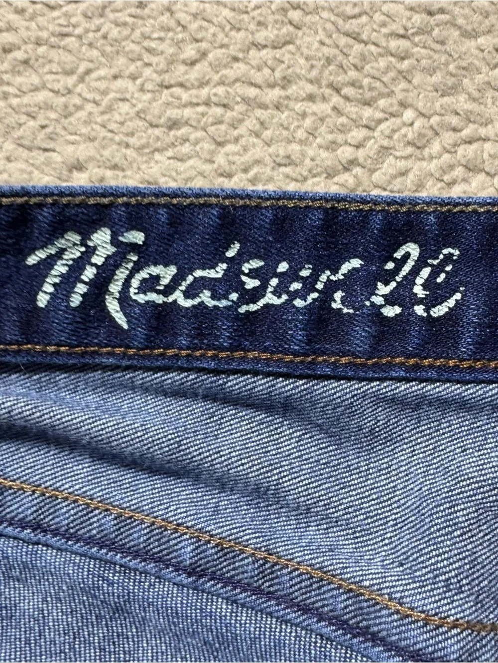Madewell‎ Jeans Womens 28 Skinny Skinny Blue Denim Cotton Blend Meas 28x30